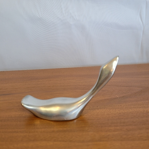 Vintage Hoselton Canada  Signed Bird Sculpture Aluminum - Picture 5 of 7